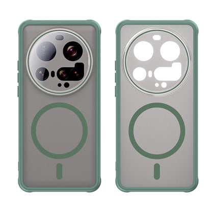 MagSafe Case for Xiaomi 15 Ultra, Techsuit, HaloFrost II, Green