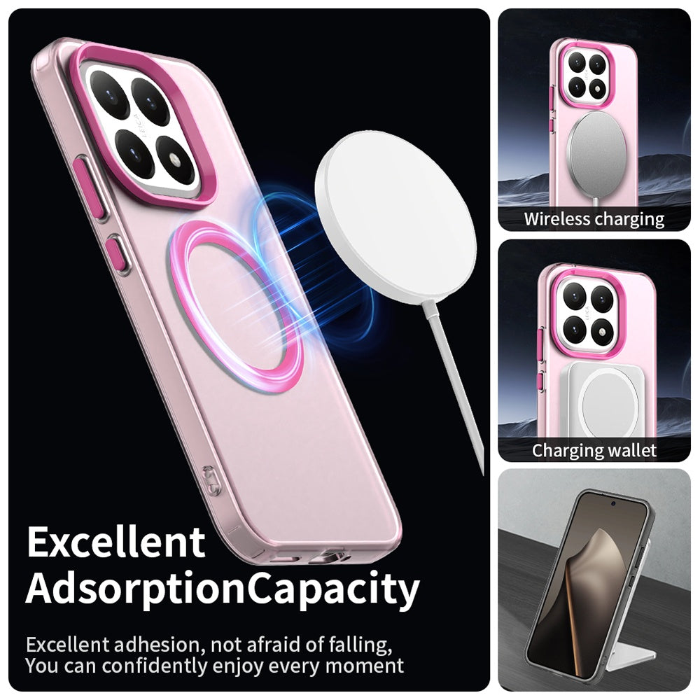 MagSafe-kotelo Xiaomi 15T:lle, Techsuit, CandyCase, Pinkki