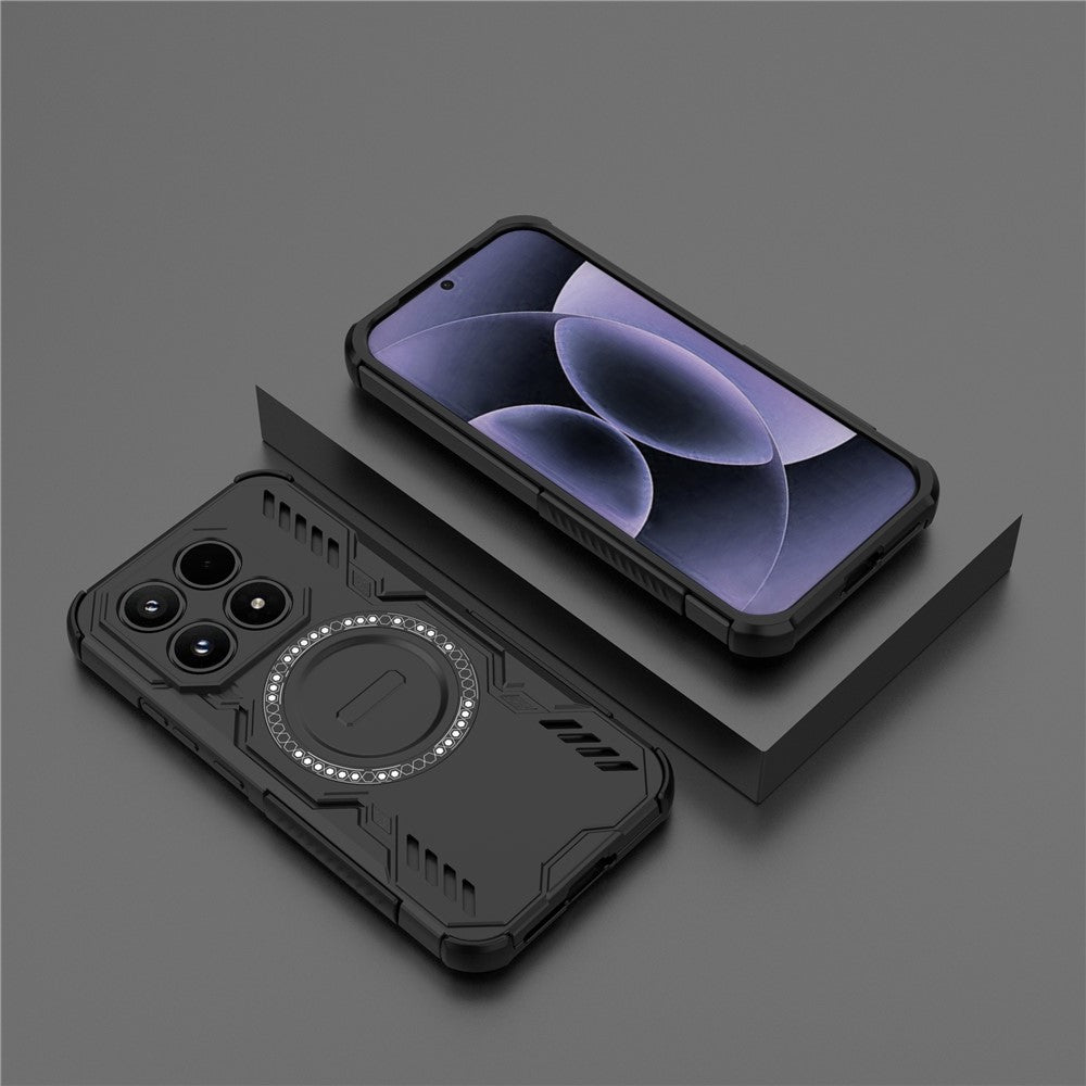 MagSafe-kotelo Xiaomi 17:lle, Techsuit, ArmorMag, Musta