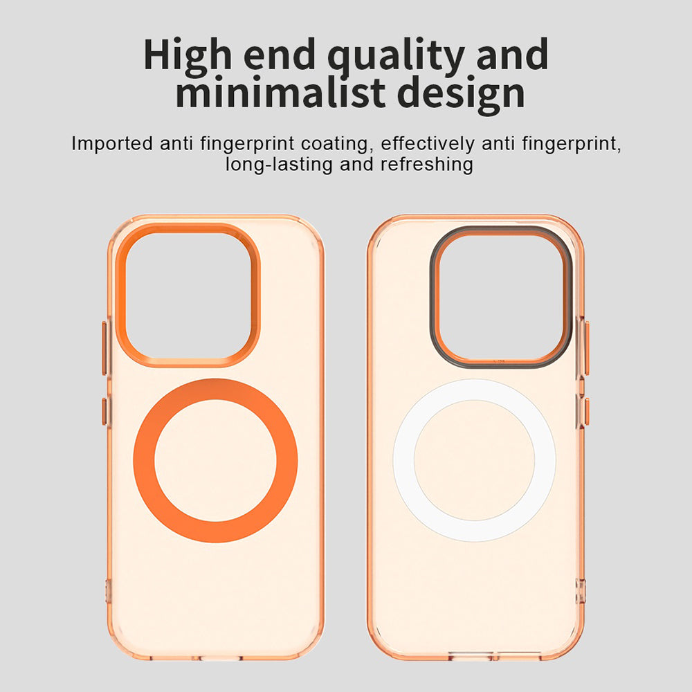 MagSafe-kotelo Xiaomi 17:lle, Techsuit, CandyCase, Oranssi