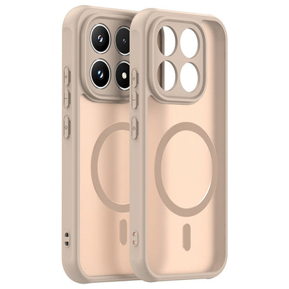 MagSafe-kotelo Xiaomi 17:lle, Techsuit, HaloFrost II, Kultainen