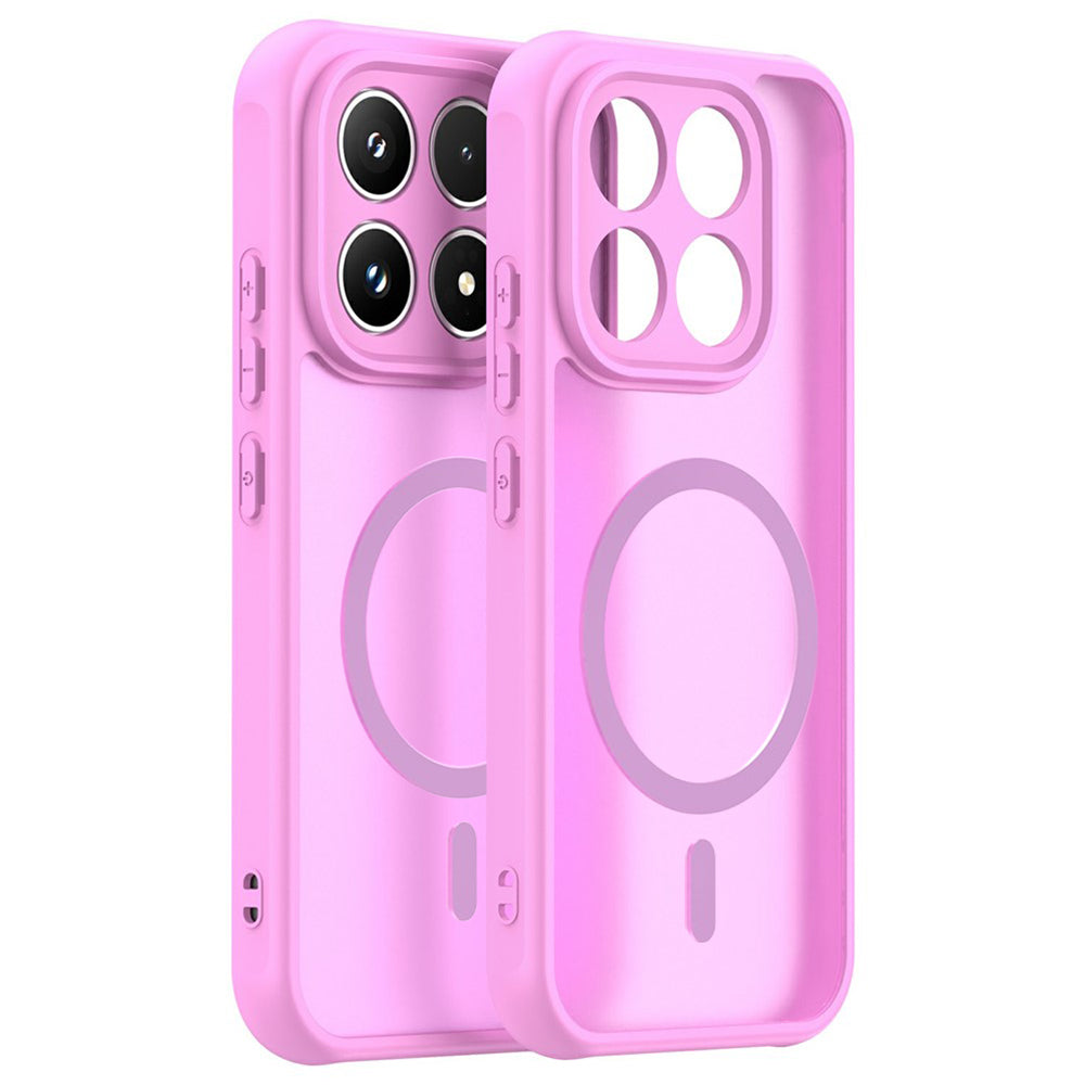 MagSafe-kotelo Xiaomi 17:lle, Techsuit, HaloFrost II, Pinkki