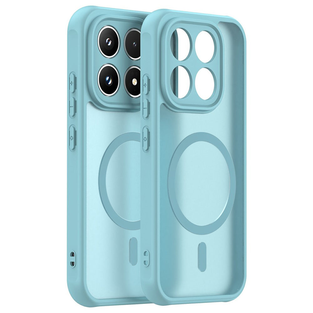 MagSafe Case for Xiaomi 17, Techsuit, HaloFrost II, Light Green
