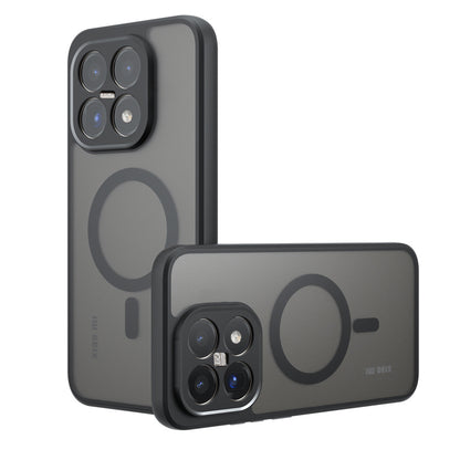 MagSafe-kotelo Xiaomi 17:lle, Techsuit, PureFrost, Satinoitu Musta