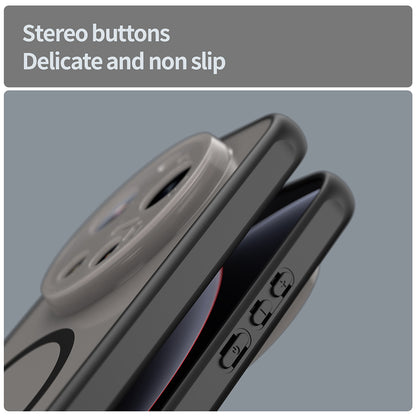 MagSafe Case for Xiaomi 17 Ultra, Techsuit, HaloFrost II, Black