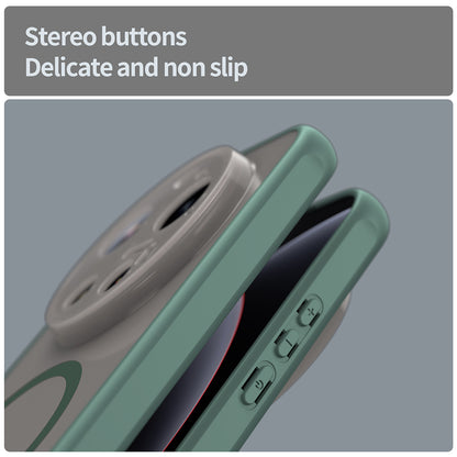 MagSafe-kotelo Xiaomi 17 Ultra -puhelimelle, Techsuit, HaloFrost II, Vihreä