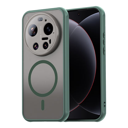 MagSafe-kotelo Xiaomi 17 Ultra -puhelimelle, Techsuit, HaloFrost II, Vihreä