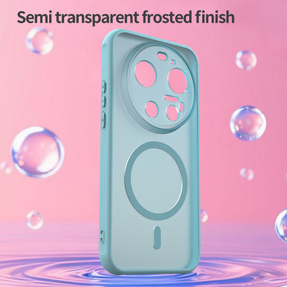 MagSafe-kotelo Xiaomi 17 Ultra -puhelimelle, Techsuit, HaloFrost II, Vaaleanvihreä