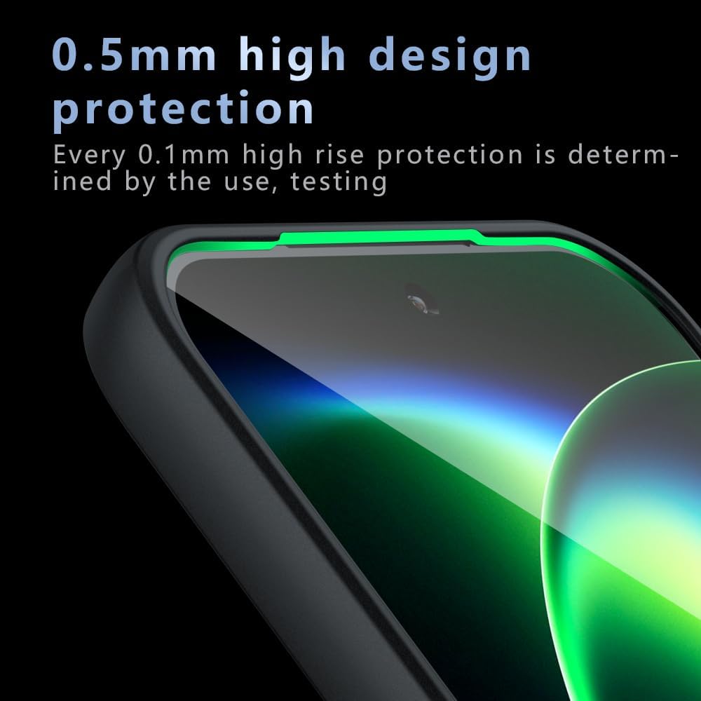 MagSafe-kotelo Xiaomi 17 Ultra -puhelimelle, Techsuit, PureFrost, Satinoitu Musta