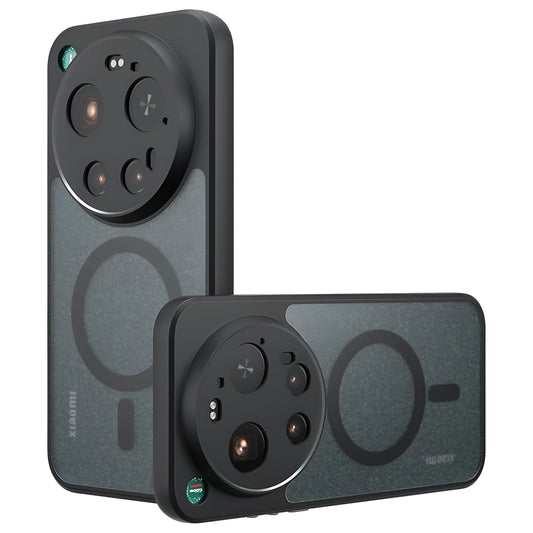 MagSafe-kotelo Xiaomi 17 Ultra -puhelimelle, Techsuit, PureFrost, Satinoitu Musta