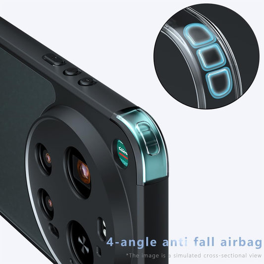 MagSafe-kotelo Xiaomi 17 Ultra -puhelimelle, Techsuit, PureFrost, Satinoitu Musta