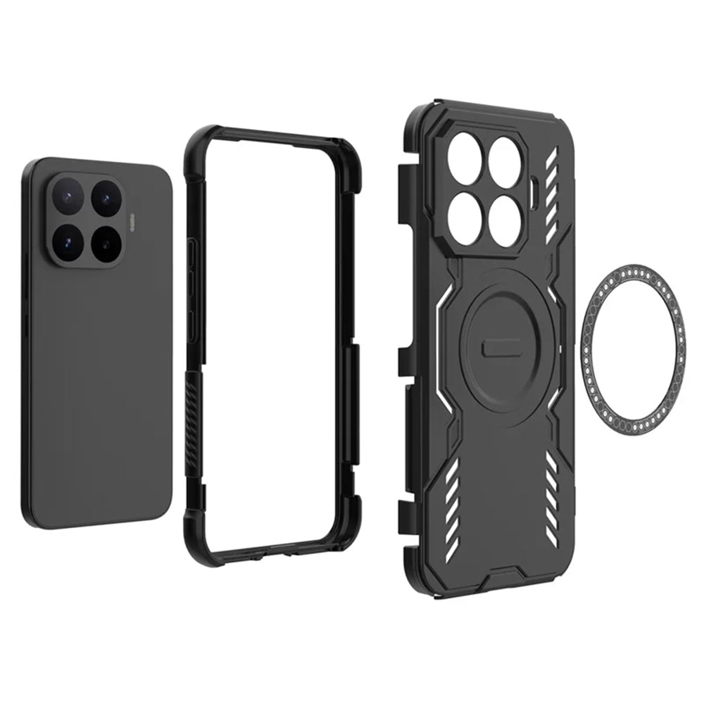 MagSafe-kuori Xiaomi 17T Pro:lle, Techsuit, ArmorMag, Musta