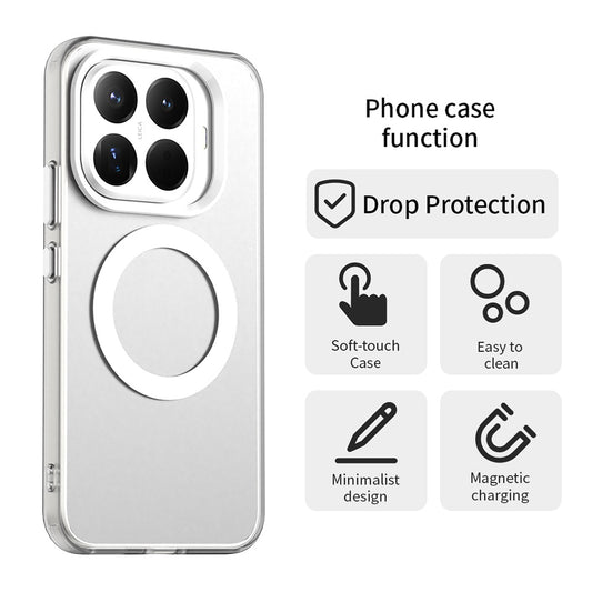 MagSafe-kuori Xiaomi 17T Pro:lle, Techsuit, CandyCase, Valkoinen