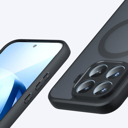 MagSafe-kuori Xiaomi 17T Pro:lle, Techsuit, PureFrost, satiinimusta