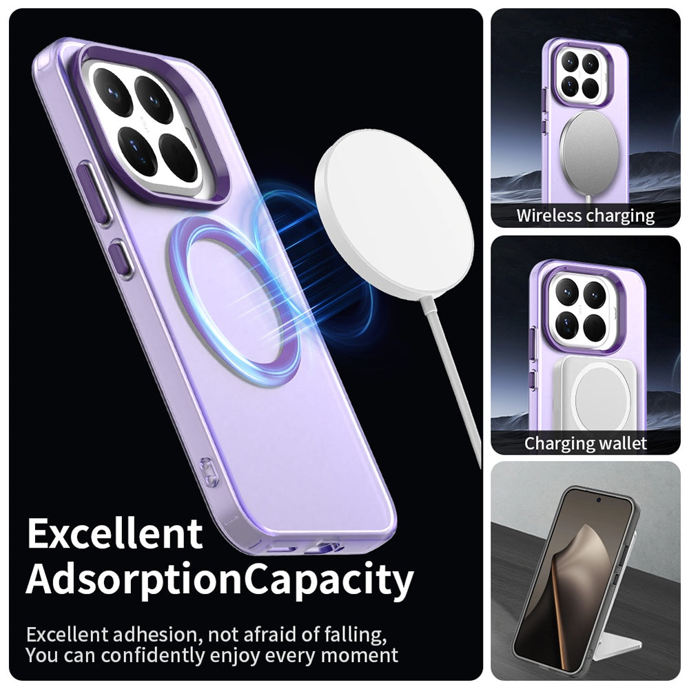 MagSafe-kuori Xiaomi 17T:lle, Techsuit, CandyCase, Violetti