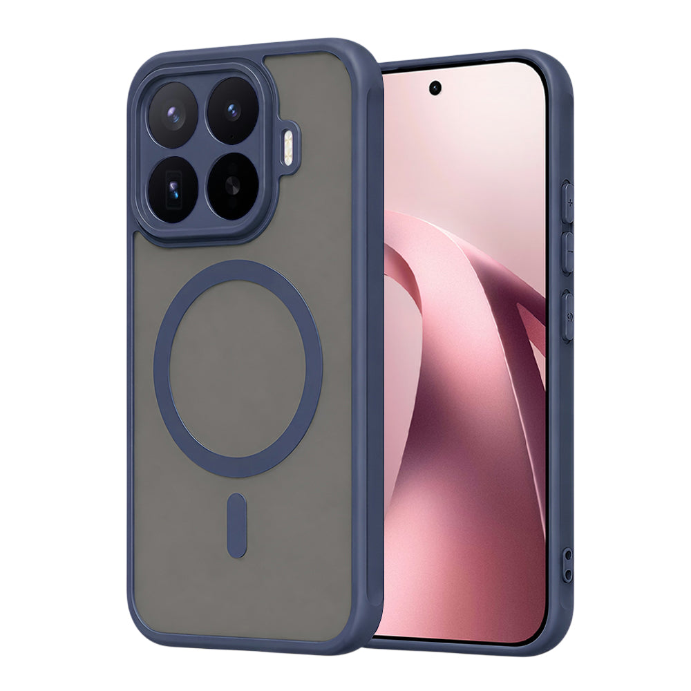 MagSafe-kuori Xiaomi 17T:lle, Techsuit, HaloFrost II, Laivastonsininen