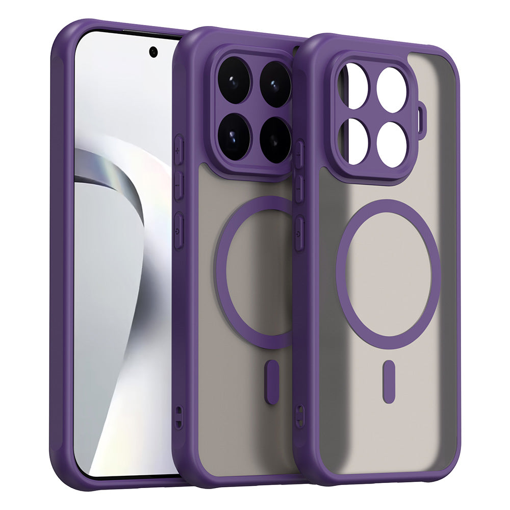MagSafe-kuori Xiaomi 17T:lle, Techsuit, HaloFrost II, Violetti