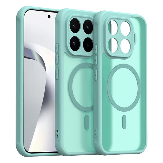 MagSafe-kuori Xiaomi 17T:lle, Techsuit, HaloFrost II, Vaaleanvihreä