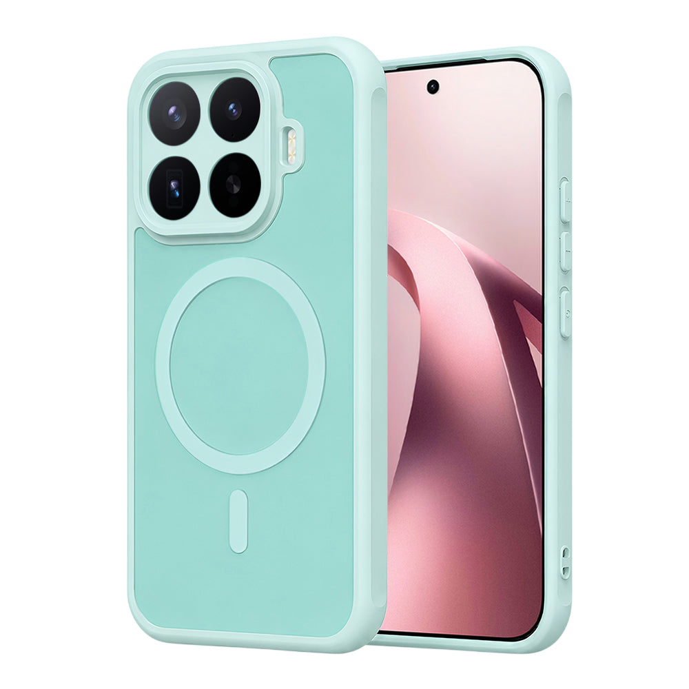MagSafe-kuori Xiaomi 17T:lle, Techsuit, HaloFrost II, Vaaleanvihreä