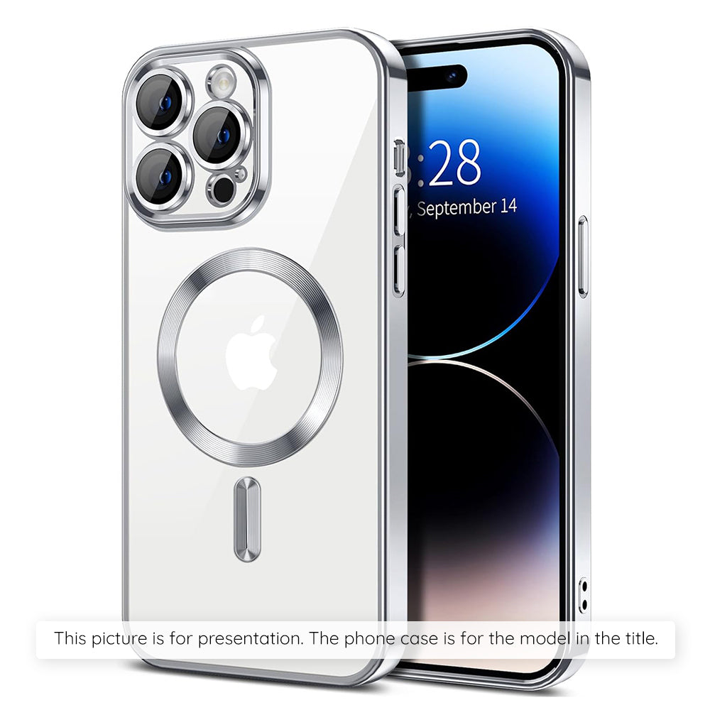 MagSafe-kuori Xiaomi 17T:lle, Techsuit, Luxury Crystal, Hopea