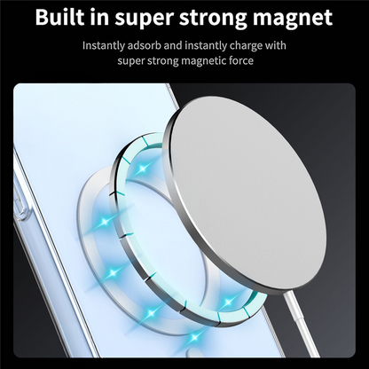 MagSafe-kuori Xiaomi 17T:lle, OEM, Iskunkestävä, Läpinäkyvä