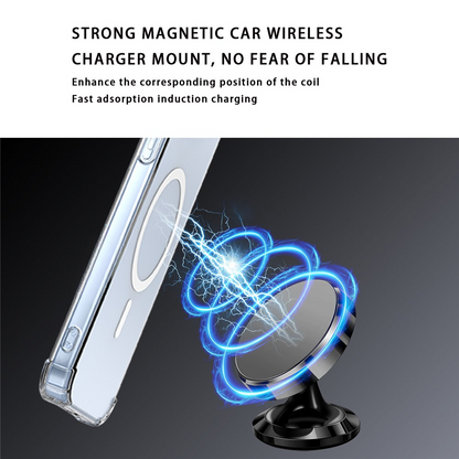 MagSafe-kuori Xiaomi 17T:lle, OEM, Iskunkestävä, Läpinäkyvä
