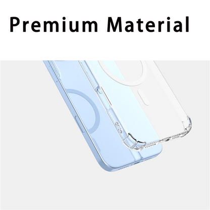 MagSafe-kuori Xiaomi 17T:lle, OEM, Iskunkestävä, Läpinäkyvä