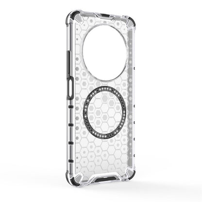 MagSafe-kuori Xiaomi Poco C75 / Redmi 14C:lle, Techsuit, HoneyComb Shield, Valkoinen