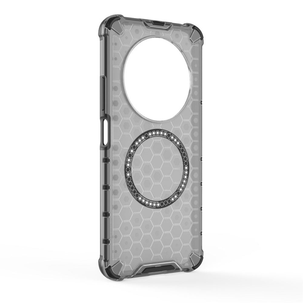 MagSafe-kuori Xiaomi Poco C75 / Redmi 14C:lle, Techsuit, HoneyComb Shield, Musta
