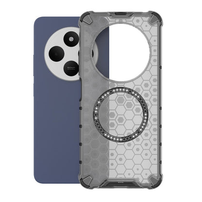 MagSafe-kuori Xiaomi Poco C75 / Redmi 14C:lle, Techsuit, HoneyComb Shield, Musta