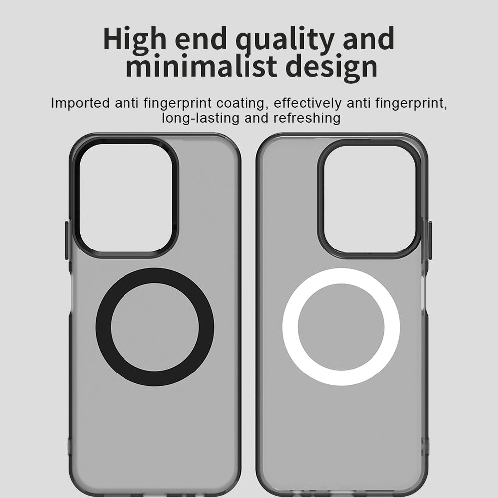 MagSafe-kuori Xiaomi Poco C85 4G / Redmi 15C 5G / 15C 4G:lle, Techsuit, CandyCase, Musta