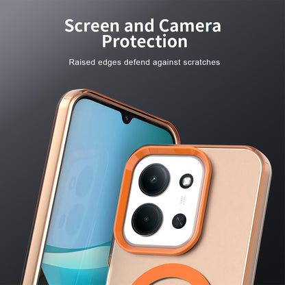 MagSafe-kuori Xiaomi Poco C85 4G / Redmi 15C 5G / 15C 4G:lle, Techsuit, CandyCase, Oranssi