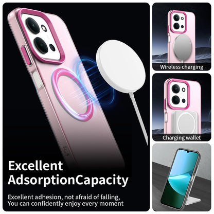 MagSafe-kuori Xiaomi Poco C85 4G / Redmi 15C 5G / 15C 4G:lle, Techsuit, CandyCase, Vaaleanpunainen