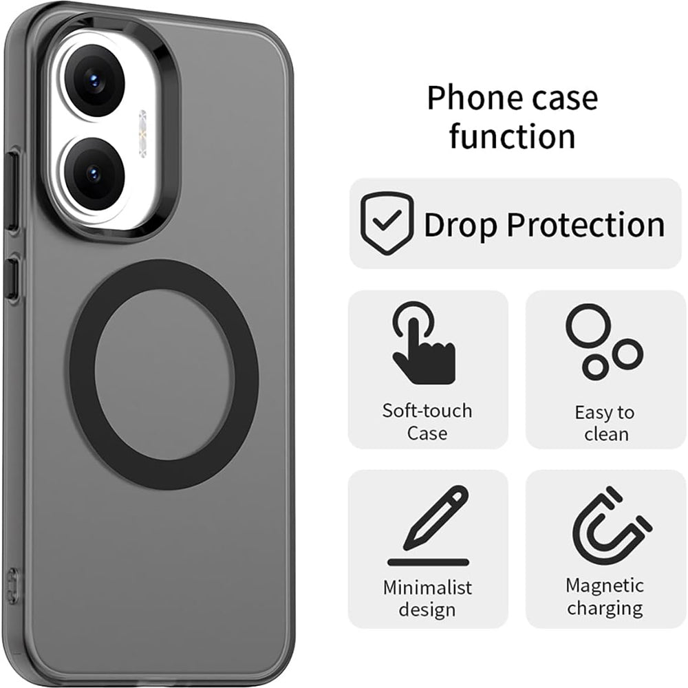 MagSafe-kuori Xiaomi Poco F7:lle, Techsuit, CandyCase, Musta
