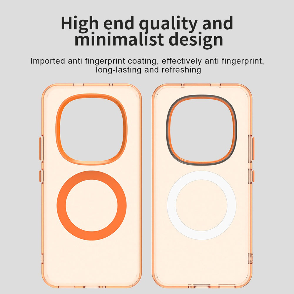MagSafe-kotelo Xiaomi Poco M8 Pro / Redmi Note 15 Pro+ 5G, Techsuit, CandyCase, Oranssi