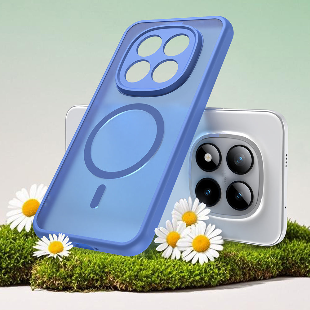 MagSafe-kotelo Xiaomi Poco M8 Pro / Redmi Note 15 Pro+ 5G, Techsuit, HaloFrost II, Sininen