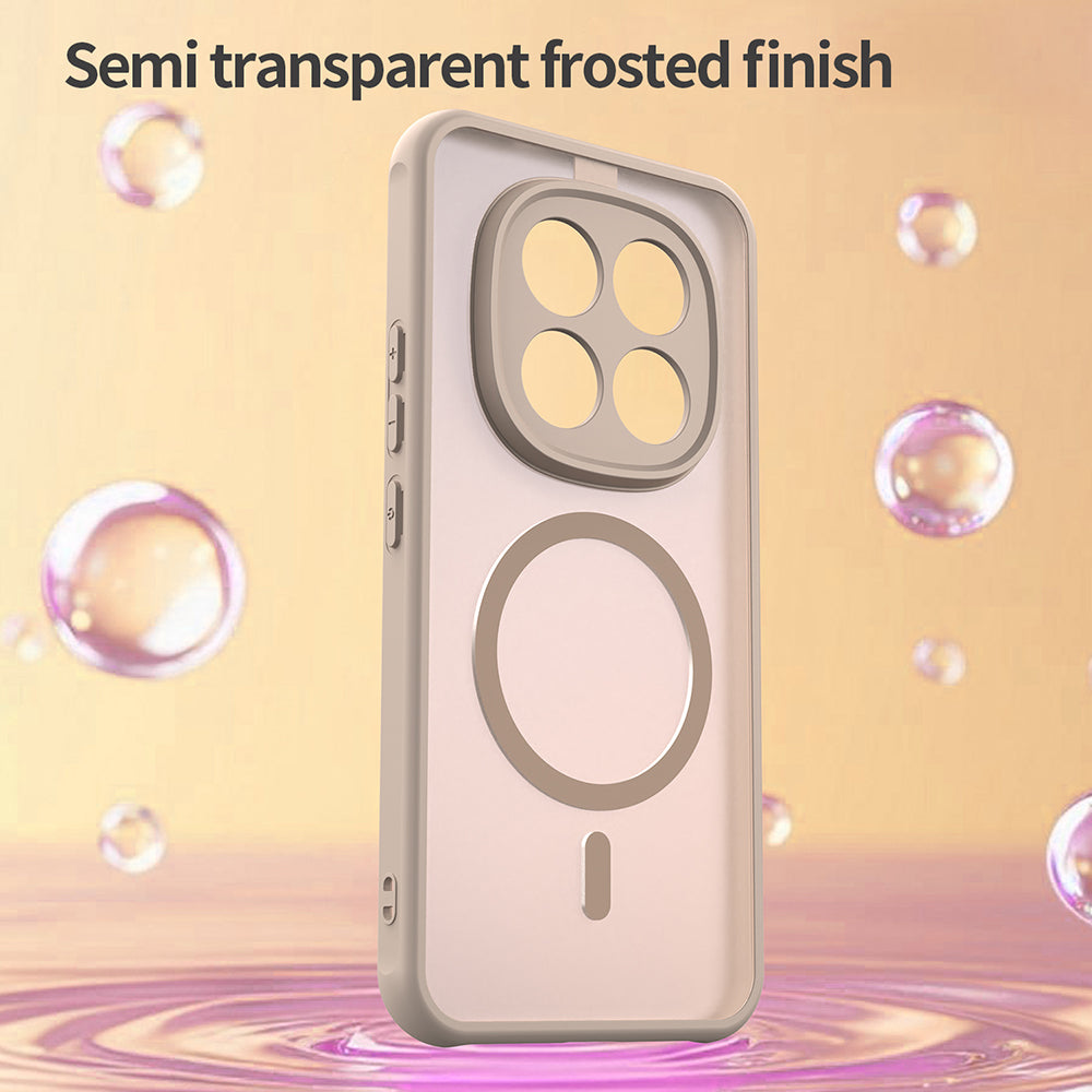 MagSafe-kotelo Xiaomi Poco M8 Pro / Redmi Note 15 Pro+ 5G, Techsuit, HaloFrost II, Kultainen