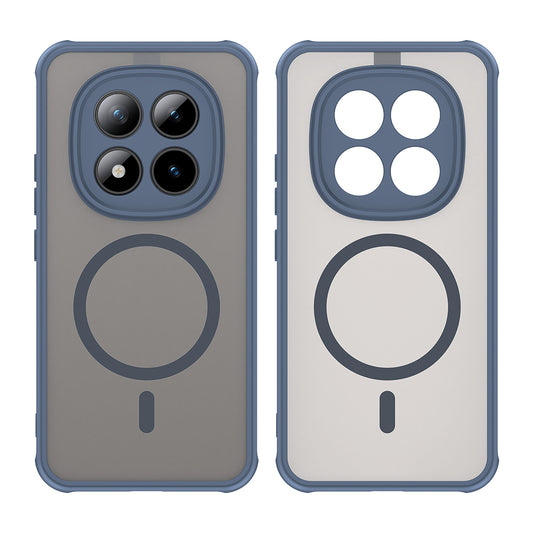 MagSafe-kotelo Xiaomi Poco M8 Pro / Redmi Note 15 Pro+ 5G, Techsuit, HaloFrost II, Tummansininen