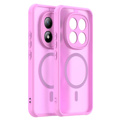 MagSafe-kotelo Xiaomi Poco M8 Pro / Redmi Note 15 Pro+ 5G, Techsuit, HaloFrost II, Pinkki