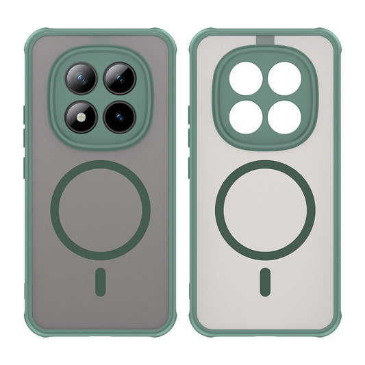 MagSafe-kotelo Xiaomi Poco M8 Pro / Redmi Note 15 Pro+ 5G, Techsuit, HaloFrost II, Vihreä