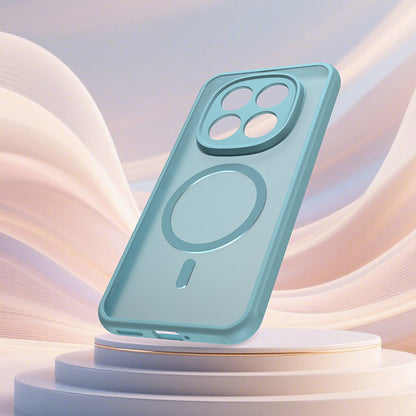 MagSafe-kotelo Xiaomi Poco M8 Pro / Redmi Note 15 Pro+ 5G, Techsuit, HaloFrost II, Vaaleanvihreä