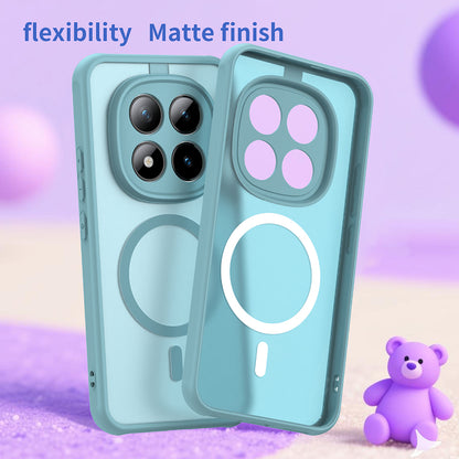 MagSafe-kotelo Xiaomi Poco M8 Pro / Redmi Note 15 Pro+ 5G, Techsuit, HaloFrost II, Vaaleanvihreä