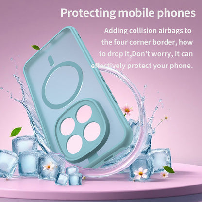 MagSafe-kotelo Xiaomi Poco M8 Pro / Redmi Note 15 Pro+ 5G, Techsuit, HaloFrost II, Vaaleanvihreä