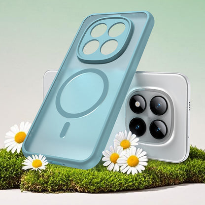 MagSafe-kotelo Xiaomi Poco M8 Pro / Redmi Note 15 Pro+ 5G, Techsuit, HaloFrost II, Vaaleanvihreä