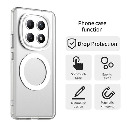 MagSafe-kotelo Xiaomi Poco M8 / Redmi Note 15 5G / Note 15 4G, Techsuit, CandyCase, Valkoinen