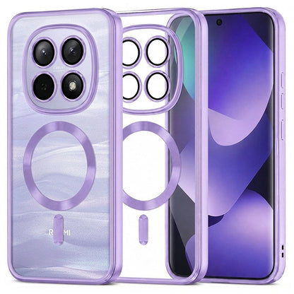 MagSafe-kuori Xiaomi Poco M8 / Redmi Note 15 5G / Note 15 4G:lle, Techsuit, Luxury Crystal, Vaalean violetti