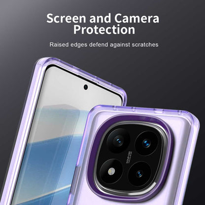 MagSafe-kuori Xiaomi Poco X7 / Redmi Note 14 Pro 5G:lle, Techsuit, CandyCase, Violetti
