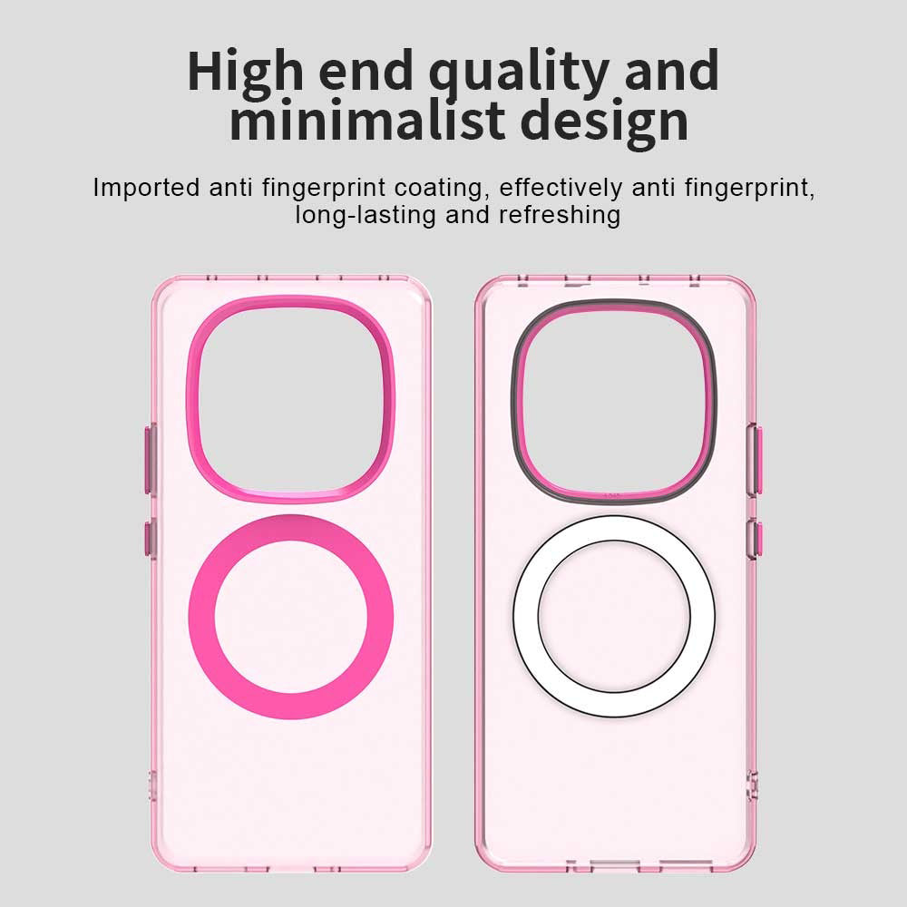 MagSafe-kuori Xiaomi Poco X7 / Redmi Note 14 Pro 5G:lle, Techsuit, CandyCase, Vaaleanpunainen