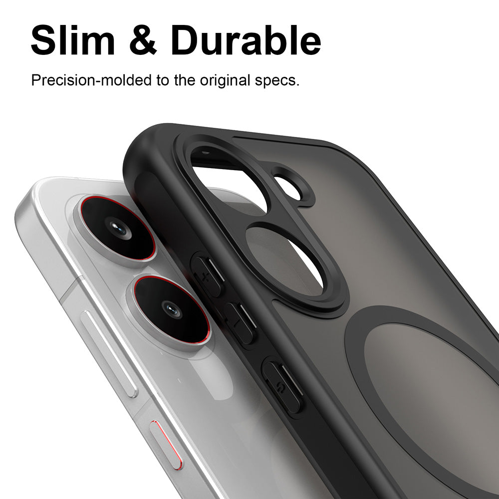 MagSafe-kotelo Xiaomi Poco X8 Prolle, Techsuit, HaloFrost II, Musta