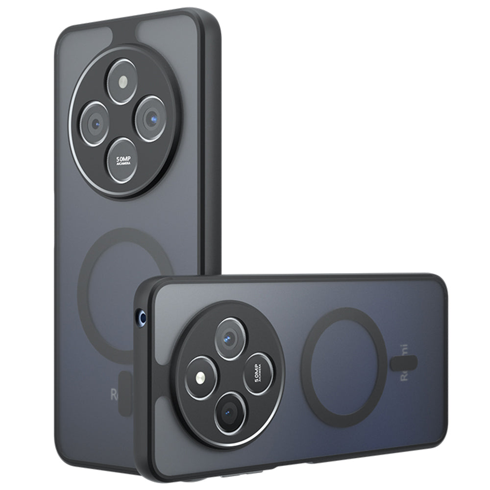 MagSafe-kuori Xiaomi Redmi 14C:lle, Techsuit, PureFrost, Musta